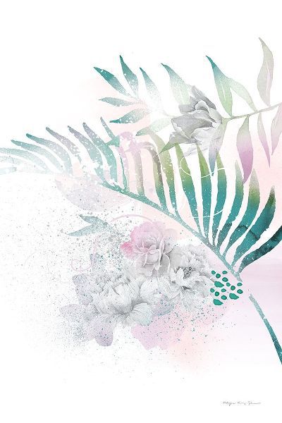 Kucwaj-Tybur, Kasia 아티스트의 Tropical Floral I작품입니다.