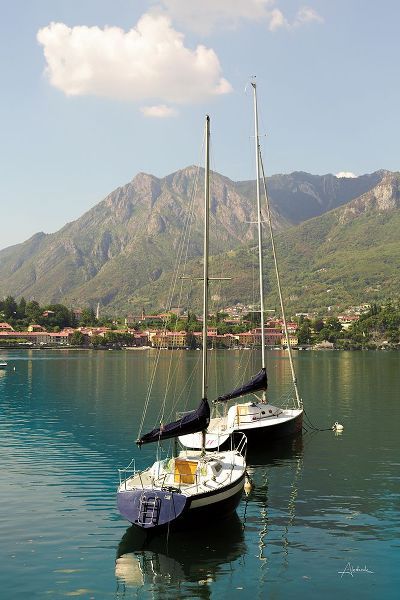 Aledanda 아티스트의 Lake Como Boats I작품입니다.