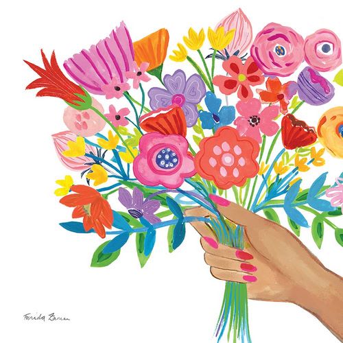Zaman, Farida 아티스트의 Bunch of Flowers작품입니다.