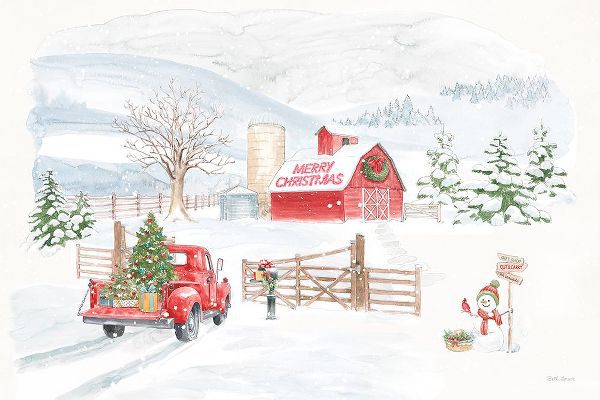 Grove, Beth 아티스트의 Home For The Holidays I Snowman작품입니다.