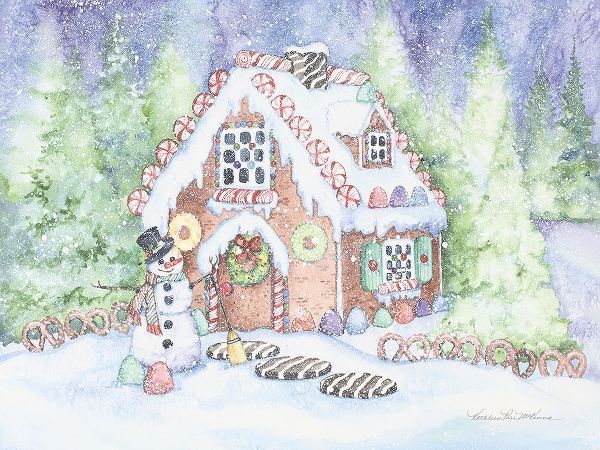 McKenna, Kathleen Parr 아티스트의 Gingerbread House Pastel작품입니다.