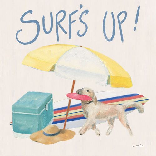 Wiens, James 아티스트의 Beach Ride Surfs Up XIV작품입니다.