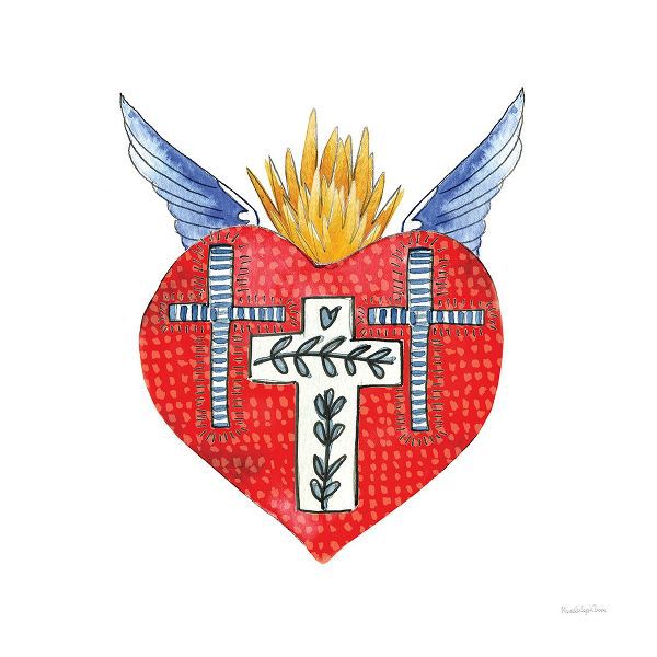 Charro, Mercedes Lopez 아티스트의 Sacred Heart II작품입니다.