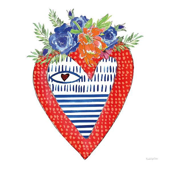 Charro, Mercedes Lopez 아티스트의 Sacred Heart III작품입니다.