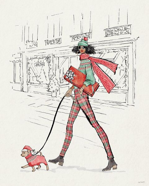 Tavoletti, Anne 아티스트의 Holiday Fashionistas III작품입니다.