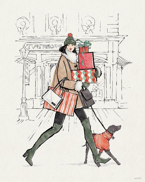 Tavoletti, Anne 아티스트의 Holiday Fashionistas IV작품입니다.