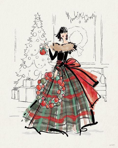 Tavoletti, Anne 아티스트의 Holiday Fashionistas V작품입니다.