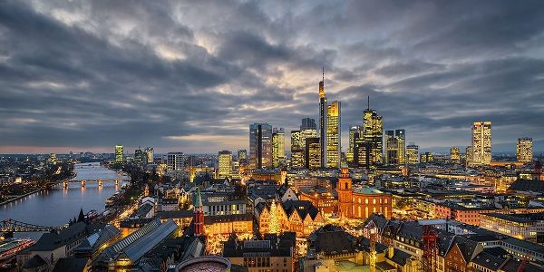Frankfurt - Evening Skyline