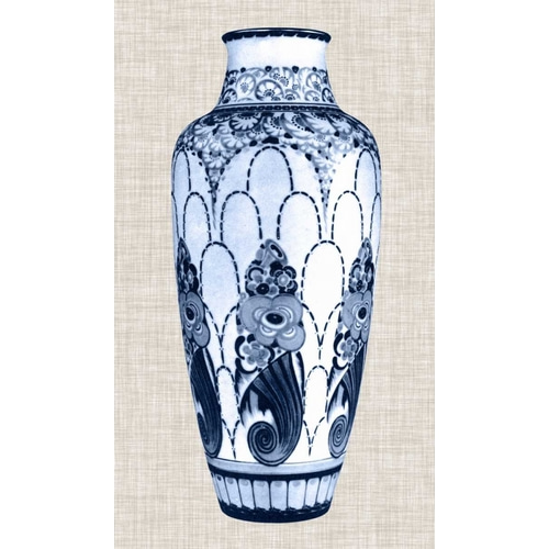Blue and White Vase I