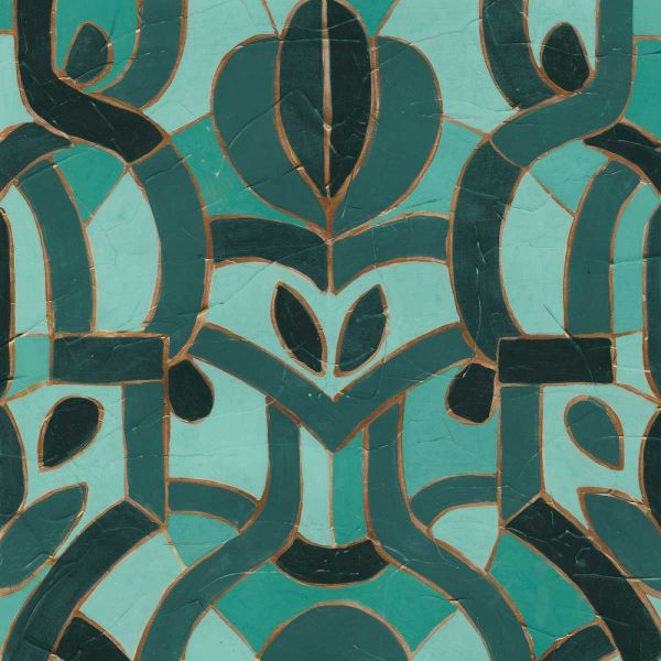 Turquoise Mosaic I