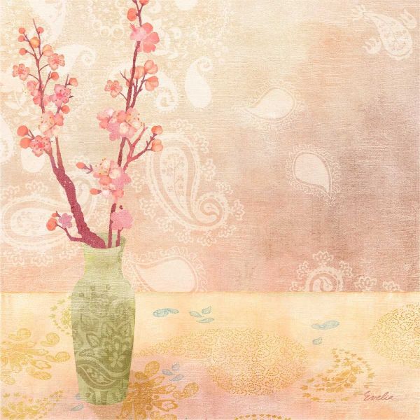 Evelia Designs 아티스트의 Vase of Cherry Blossoms I작품입니다.