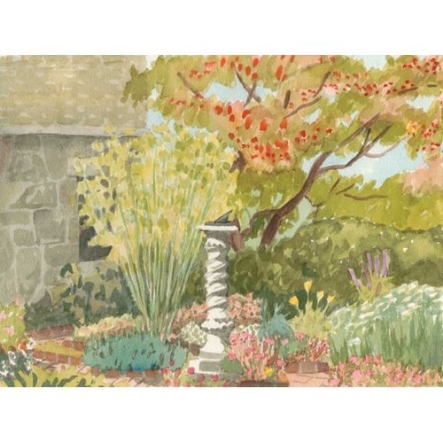Watercolor Garden I