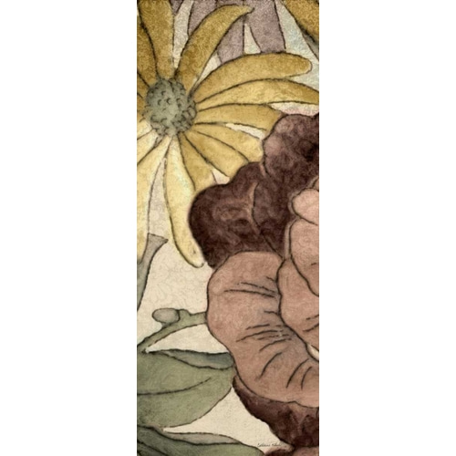 Earthtone Floral Panel IV