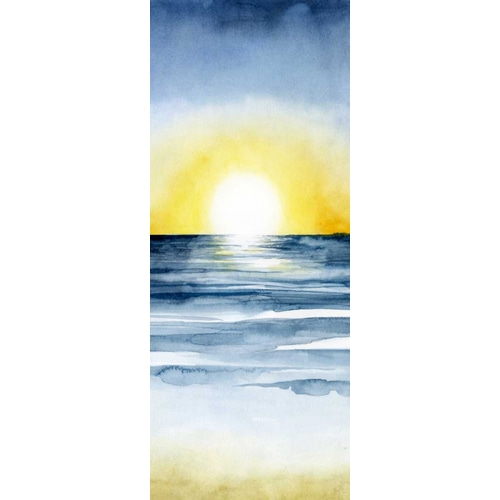 Layered Sunset Triptych II