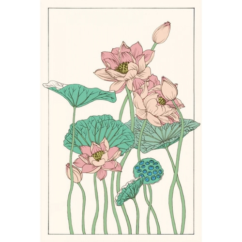 Botanical Gloriosa Lotus I