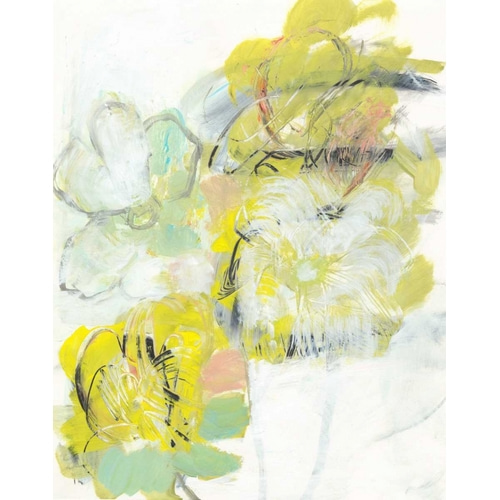Yellow Floral Abstract I