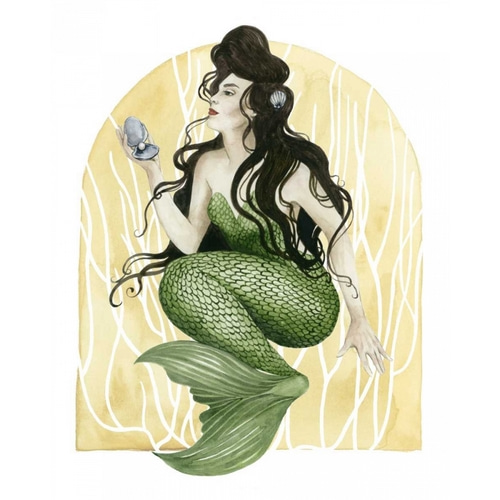 Deco Mermaid I