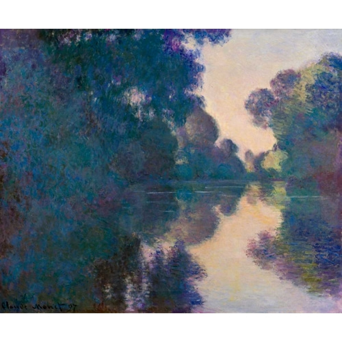 Morning on the Seine near Giverny