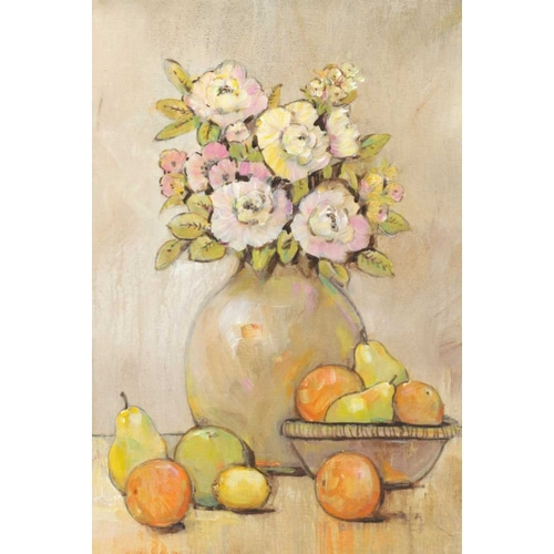 Still Life Study Flowers and Fruit II