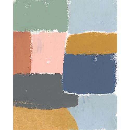 Muted Color Block I