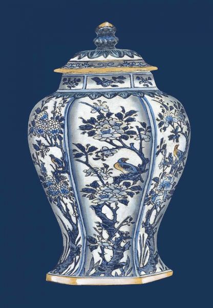 Blue and White Porcelain Vase II