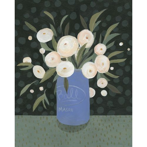 Mason Jar Bouquet I