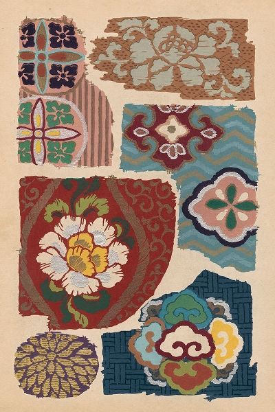 Seizan, Ema 아티스트의 Japanese Textile Design III작품입니다.