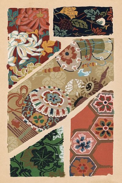 Seizan, Ema 아티스트의 Japanese Textile Design V작품입니다.
