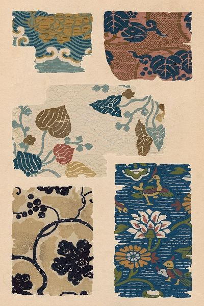 Seizan, Ema 아티스트의 Japanese Textile Design VIII작품입니다.