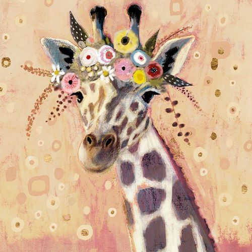 Klimt Giraffe I
