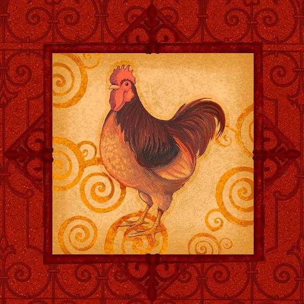 Decorative Rooster III