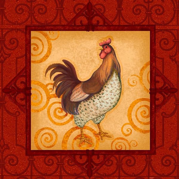 Decorative Rooster IV