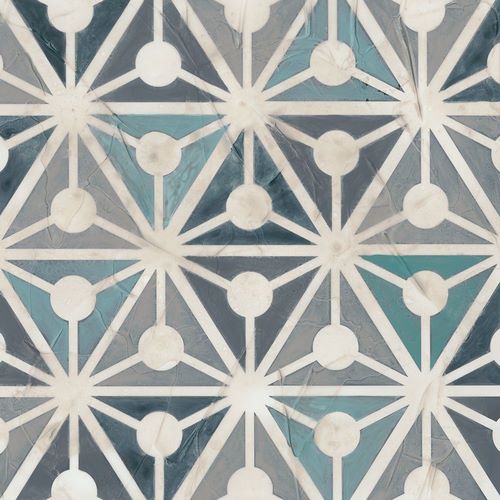 Teal Tile Collection IX