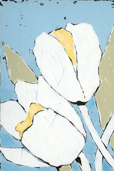 White Tulip Triptych I