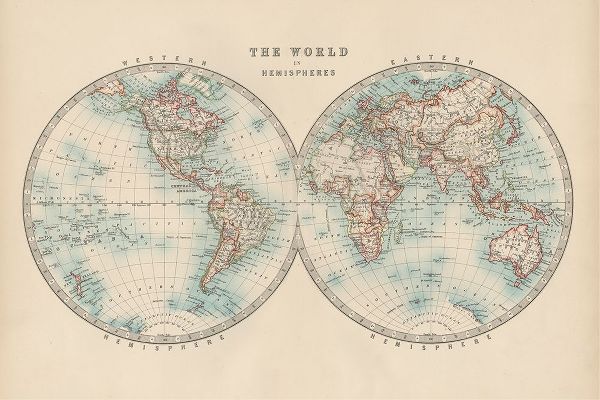 Johnstons World in Hemispheres