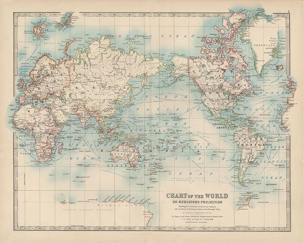 Johnstons Chart of the World