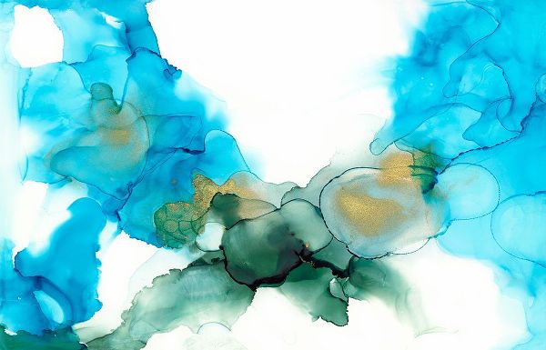 Goldberger, Jennifer 아티스트의 Aqua Bloom I작품입니다.