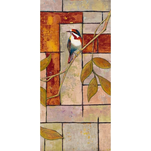 Textured Bird Panel II