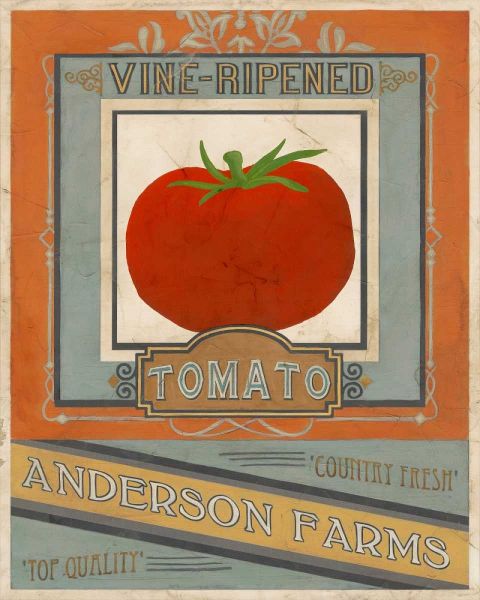Vintage Produce Sign I
