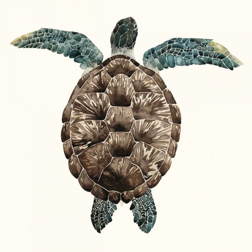 Mosaic Turtle I