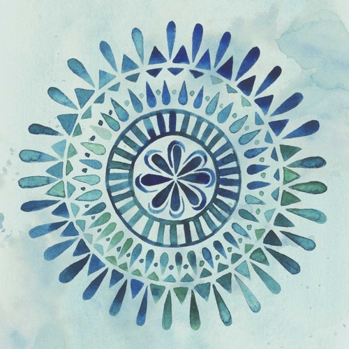Watercolor Mandala II
