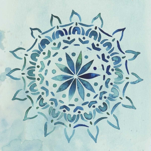 Watercolor Mandala III