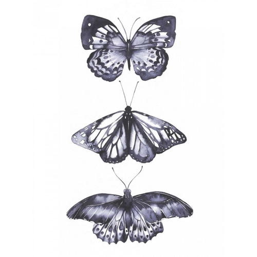 Monochrome Butterflies II