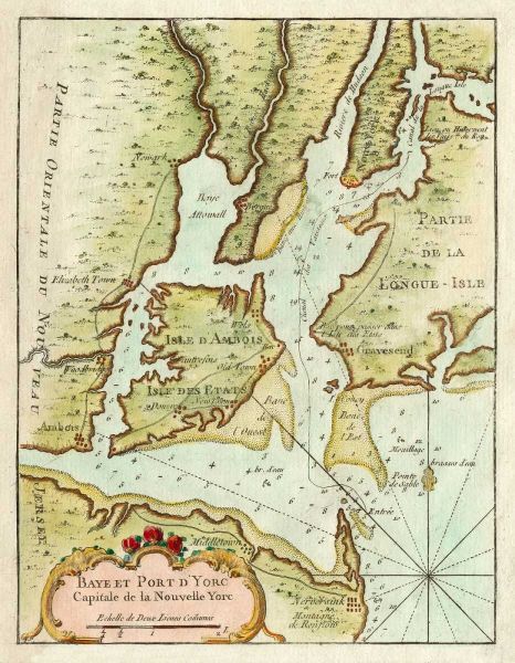 Petite Map of the Port of New York