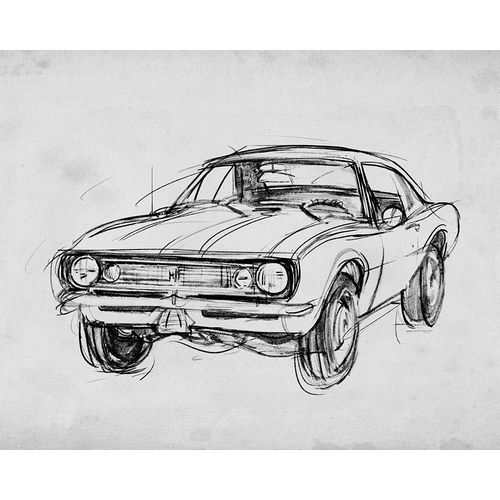 Classic Car Sketch III