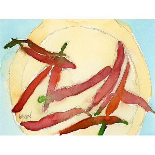 Peppers on a Plate II