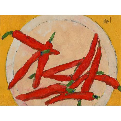 Peppers on a Plate III