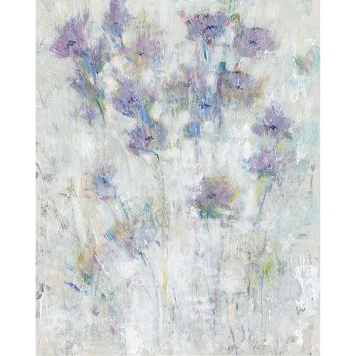 Lavender Floral Fresco I