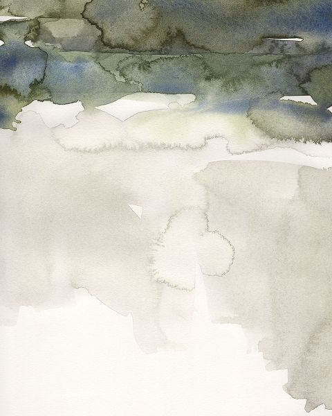 Watercolor Abstract Horizon III