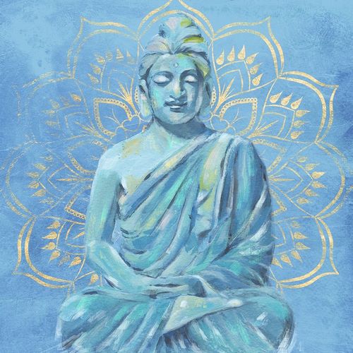 Buddha on Blue II